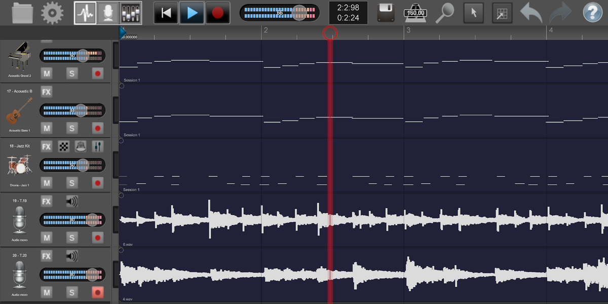 Recording Studio Pro Plus - Image screenshot of android app