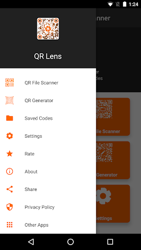 QR Lens - Powerful QR & Barcode Scanner - Image screenshot of android app