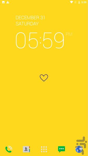 طلایی و زرد تصاویر پس زمینه -06 - Image screenshot of android app