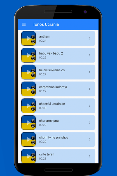 Ukrainian Ringtone and Sounds - عکس برنامه موبایلی اندروید