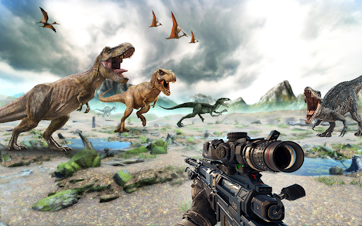 Dinosaur Games: Animal Hunting Games- Animal Games - عکس برنامه موبایلی اندروید