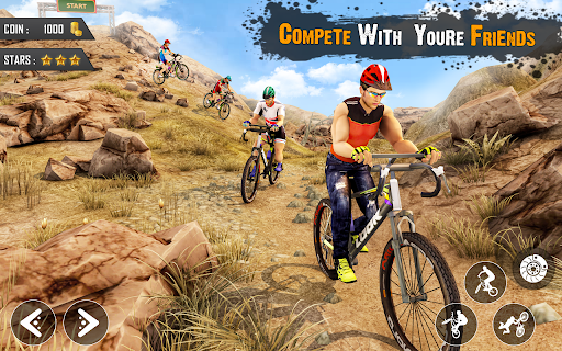 Offroad BMX Rider: Cycle Game - Image screenshot of android app