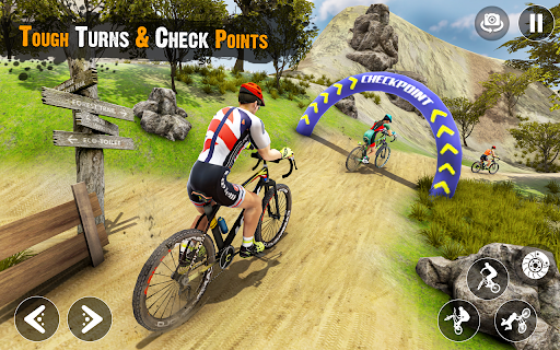 Offroad BMX Rider: Cycle Game - Image screenshot of android app