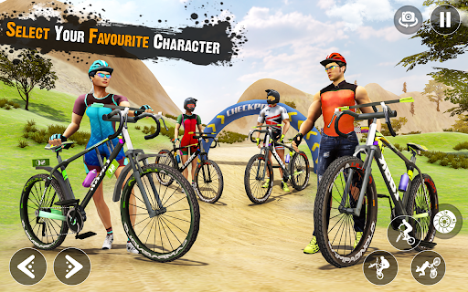 Offroad BMX Rider: Cycle Game - Image screenshot of android app