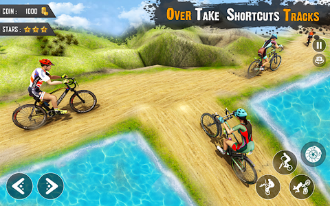 Offroad BMX Rider: Cycle Game - عکس برنامه موبایلی اندروید