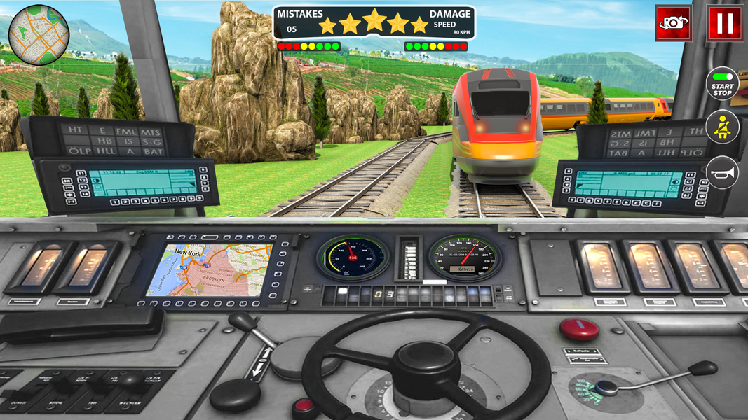 Train Simulator: Train Games - عکس بازی موبایلی اندروید