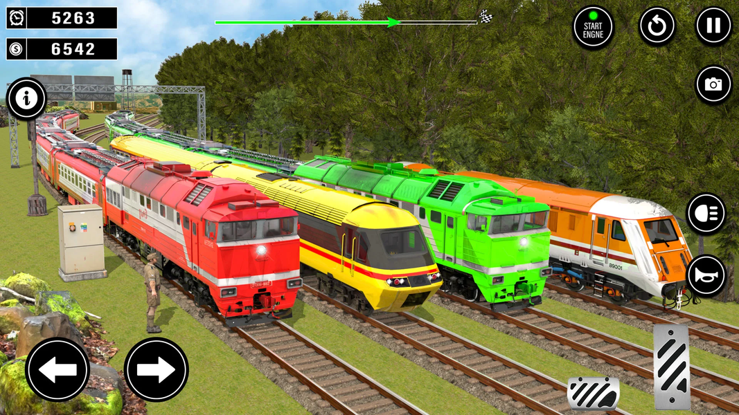 Train Simulator: Train Games - Gameplay image of android game