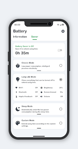 Battery Monitor - Image screenshot of android app