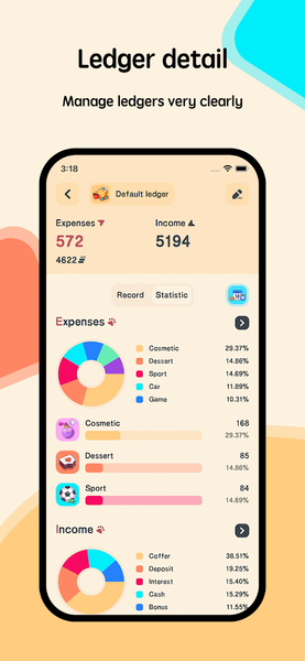 Meow Money Manager & Tracker - عکس برنامه موبایلی اندروید