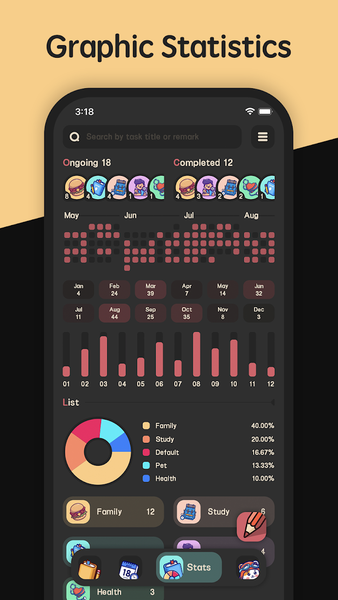 Meow To Do List & Task Manager - عکس برنامه موبایلی اندروید