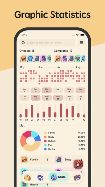 Meow To Do List & Task Manager - عکس برنامه موبایلی اندروید