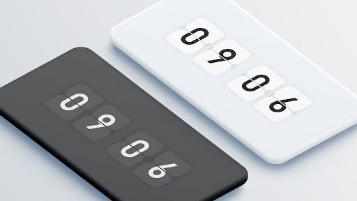 Flip clock & floating widget - عکس برنامه موبایلی اندروید