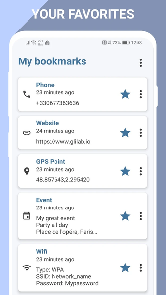 QR Code and barcode scanner - Image screenshot of android app