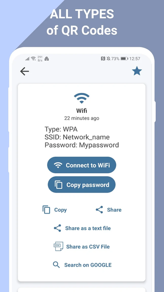 QR Code and barcode scanner - Image screenshot of android app