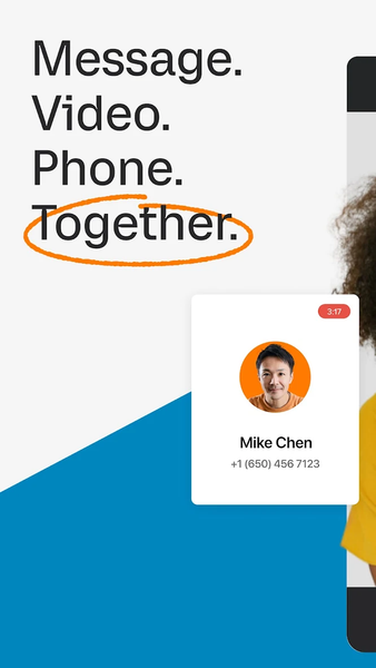 RingCentral - عکس برنامه موبایلی اندروید