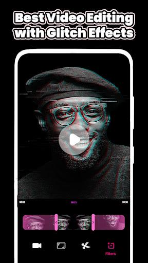 Glitch Video maker: VHS - عکس برنامه موبایلی اندروید