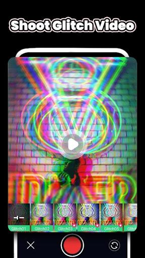 Glitch Video maker: VHS - عکس برنامه موبایلی اندروید