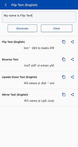 Glitch Text & Zalgo Text - عکس برنامه موبایلی اندروید