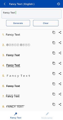 Glitch Text & Zalgo Text - عکس برنامه موبایلی اندروید