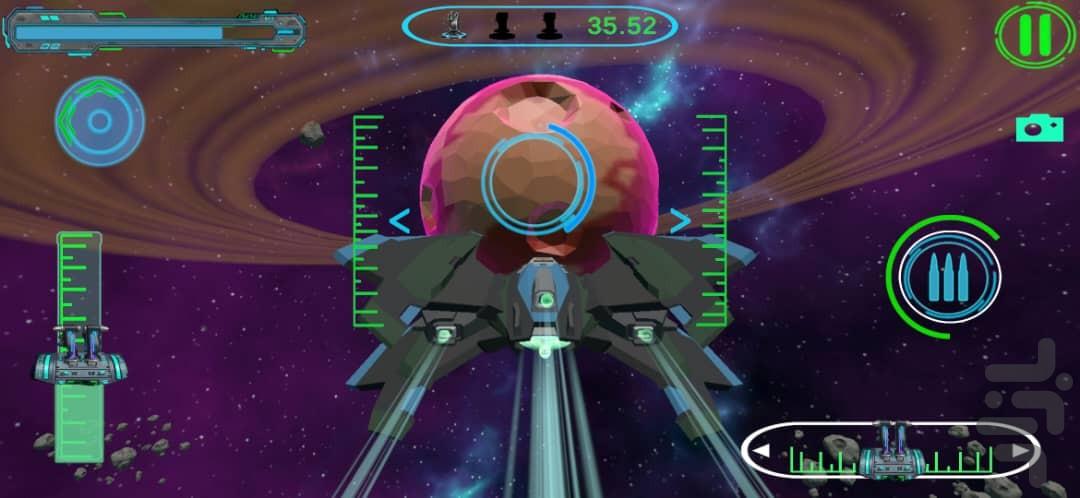 هدایتگر فضایی - عکس بازی موبایلی اندروید