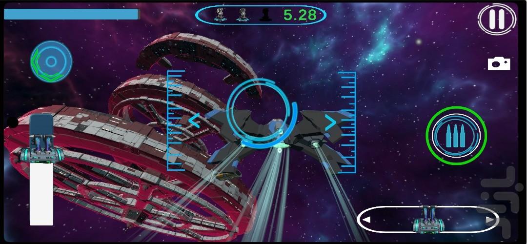 هدایتگر فضایی - عکس بازی موبایلی اندروید