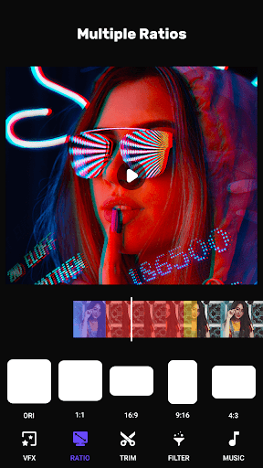 Glitch Video Maker - Glitch Video Effects - عکس برنامه موبایلی اندروید