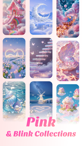Aesthetic & Glitter Wallpapers - عکس برنامه موبایلی اندروید