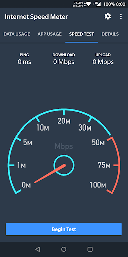 Internet Speed Meter - Image screenshot of android app