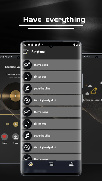Blink Wallpaper-Ringtones - Image screenshot of android app