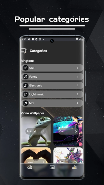 Blink Wallpaper-Ringtones - عکس برنامه موبایلی اندروید
