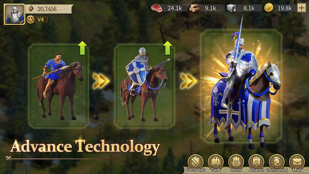 Game of Empires:Warring Realms - عکس بازی موبایلی اندروید