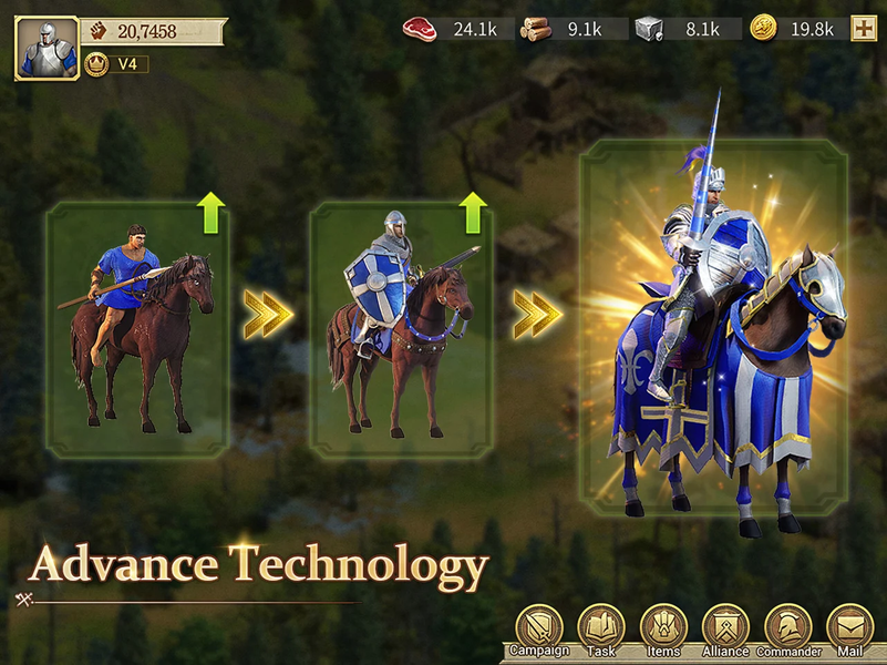 Game of Empires:Warring Realms - عکس بازی موبایلی اندروید