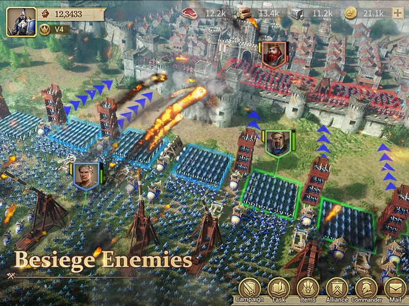 Game of Empires:Warring Realms - عکس بازی موبایلی اندروید