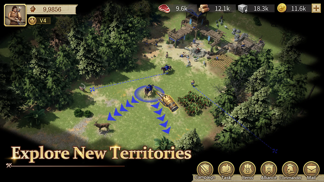 Game of Empires:Warring Realms - عکس بازی موبایلی اندروید