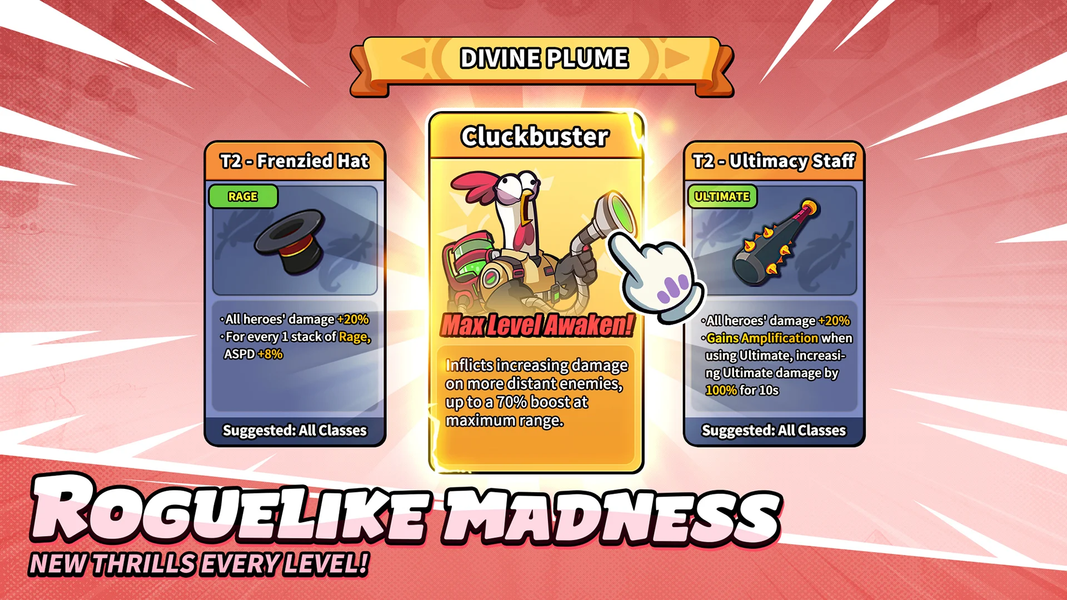 Bawk Bawk Rush - Gameplay image of android game