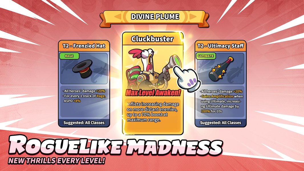 Bawk Bawk Rush - Gameplay image of android game