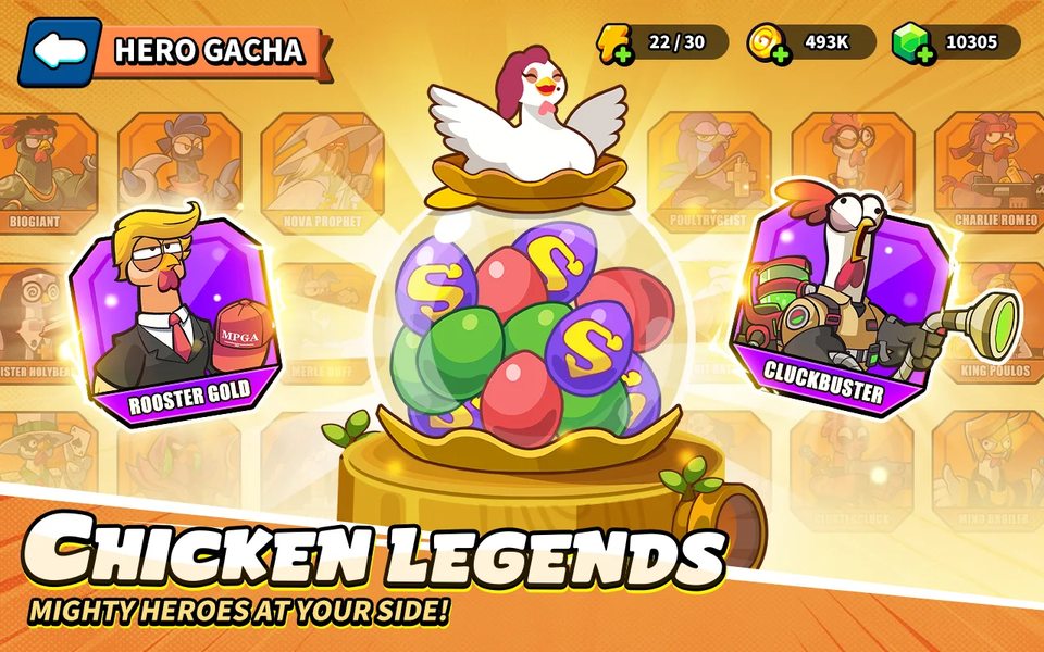 Bawk Bawk Rush - Gameplay image of android game