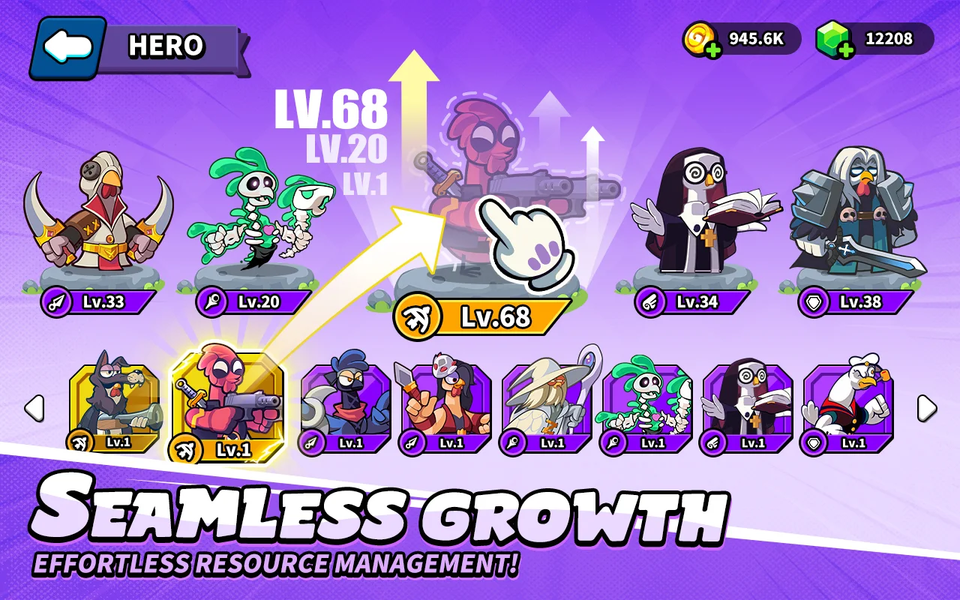 Bawk Bawk Rush - Gameplay image of android game