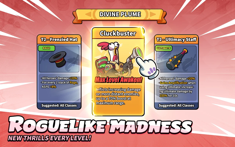 Bawk Bawk Rush - Gameplay image of android game