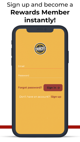 Church's Chicken - Image screenshot of android app