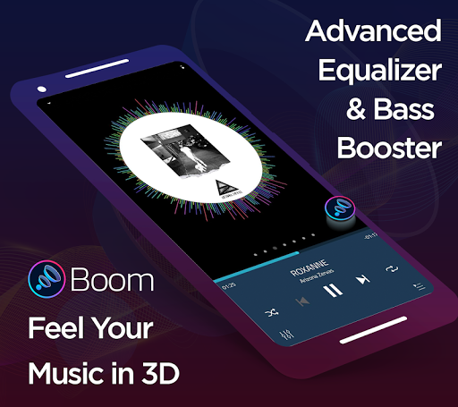 Boom: Bass Booster & Equalizer - Image screenshot of android app