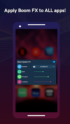 Boom: Bass Booster & Equalizer - عکس برنامه موبایلی اندروید