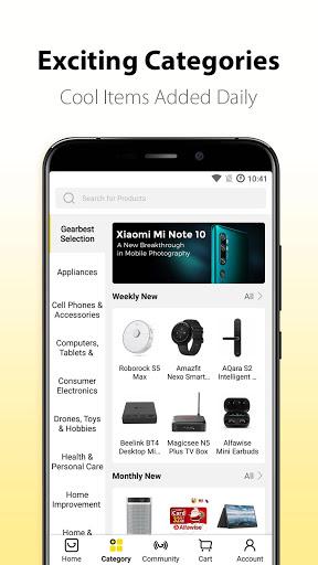 Gearbest Online Shopping - Image screenshot of android app