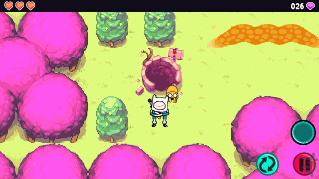 Adventure Time - Gameplay image of android game