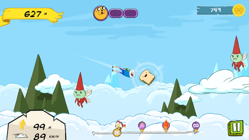 Adventure Time: Crazy Flight - Gameplay image of android game
