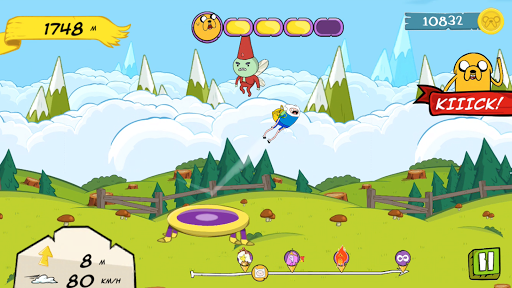 Adventure Time: Crazy Flight - Gameplay image of android game