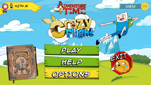 Adventure Time: Crazy Flight - Gameplay image of android game