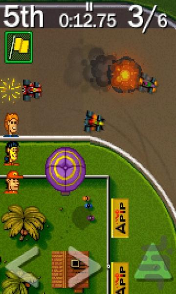 GP Retro - Gameplay image of android game