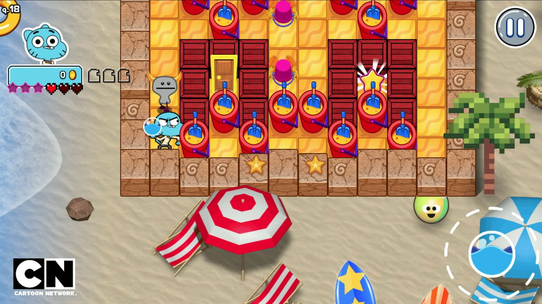 Gumball Splash Adventure - Gameplay image of android game