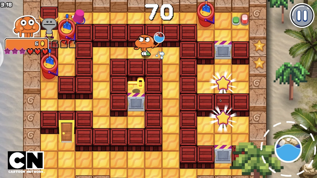 Gumball Splash Adventure - Gameplay image of android game